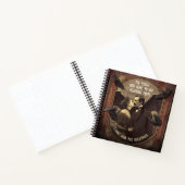ドラキュラと女ビクトリアン性ハロウィーンゲストブック ノートブック (内部)