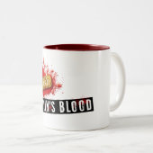 ドラキュラのコップ ツートーンマグカップ (正面右)