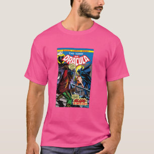 ドラキュラのマーベルブレード墓ヴィンテージ漫画カバーH Tシャツ