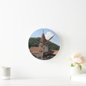 ドラキュラの城の時計 ラウンド壁時計 (ホーム)