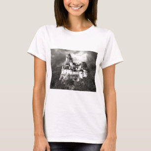 ドラキュラの城、ぬか、トランシルバニア Tシャツ