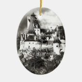 ドラキュラの城、トランシルバニア セラミックオーナメント (正面)