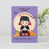 ドラキュラの小さい招待状 招待状 (スタンド正面)