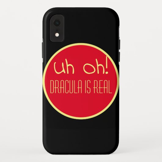 ドラキュラもしのiphoneケ実在ース Case-Mate iPhoneケース (裏面)
