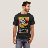 ドラキュラクラシックホラー映画 Tシャツ (正面フル)
