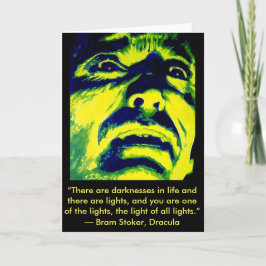 ドラキュラクリストファーリーハロウィングリーティングカード カード