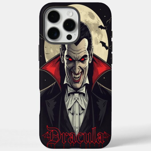 ドラキュラゴシックホラーハロウィーン Case-Mate iPhoneケース (裏面)
