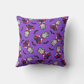 ドラキュラパターン数 クッション (裏面)