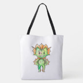 ドラキュラパーソナライズされたトリートトートバッグ トートバッグ (裏面)