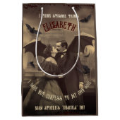 ドラキュラビクトリアン情熱的にゴシック様式のホラーを受け入れる ミディアムペーパーバッグ (正面)