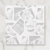 ドラキュラフランケンシュタインミームハロウィーンモンスター フェイバータグ (裏面)