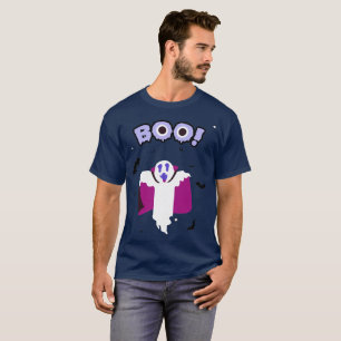 ドラキュラブーネイビーブルーTシャツ Tシャツ