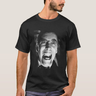 ドラキュラヴァンパイアクリストファークラシックリー Tシャツ