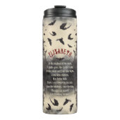 ドラキュラヴィンテージゴシックハロウィーンヴァンパイア城 タンブラー (正面)