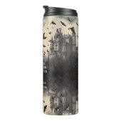 ドラキュラヴィンテージゴシックハロウィーンヴァンパイア城 タンブラー (回転右)