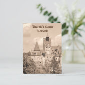 ドラキュラ城(ルーマニア,トランシルヴァニア) ポストカード (スタンド正面)