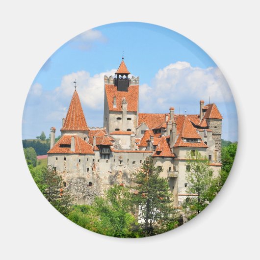 ドラキュラ城（ルーマニア，トランシルヴァニア） マグネット (正面)