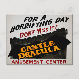 ドラキュラ城 ワイルドウッド ポストカード