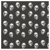 ドラキュラ模様 ファブリック (クローズアップ)