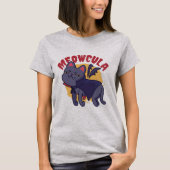 ドラキュラ猫マンガ Tシャツ (正面)