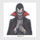 ドラキュラ ダーク スケアリー ハロウィン テーマ シール (シート)