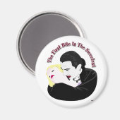 ドラキュラ、最初の一口は最も甘い マグネット (正面/裏面)