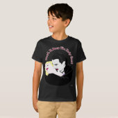 ドラキュラ、血が体にいい Tシャツ (正面フル)