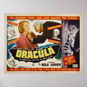 ドラキュラ – Bela Lugosi – ホラー映画1951 ポスター