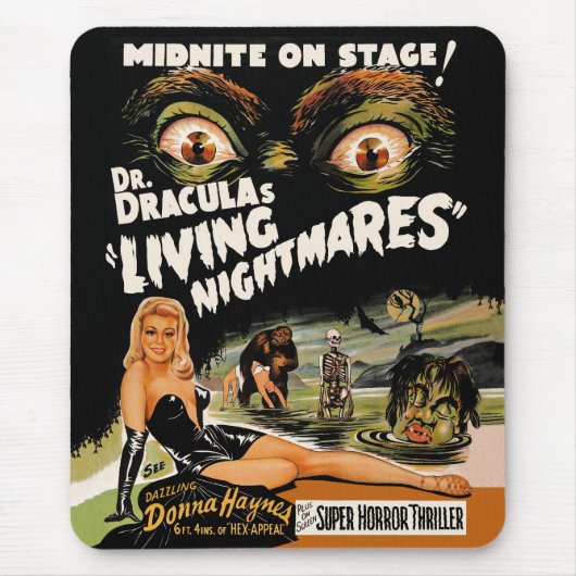 ドラキュラLiving Nightmares Mousepad先生の マウスパッド (正面)