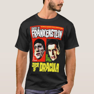 ドラキュラTのフランケンシュタインホラーのクラシック呪い – Tシャツ