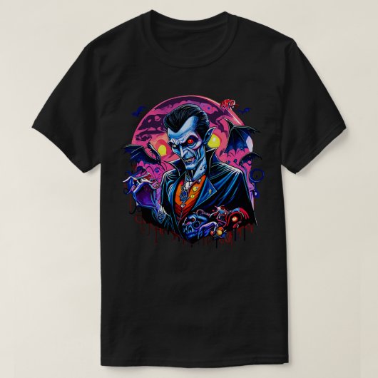 ドラクサイケデリックラ Tシャツ (デザイン正面)