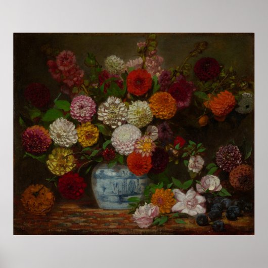 ドラクロワの静物詩 ポスター (正面)