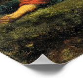 ドラクロワ – ゲツセマネのキリスト ポスター (角)