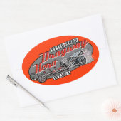 ドラグウェイの英雄 楕円形シール (封筒)