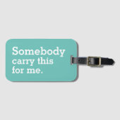 ドラグディットヴォア私グラップバゲラベル ラゲッジタグ (正面横)