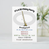 ドラグライン掘削機の漫画イラストレーション 招待状 (スタンド正面)