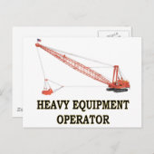 ドラグライン ポストカード (正面/裏面)