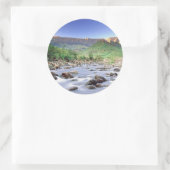 ドラケンズバーグの円形劇場とトゥジェラ川 ラウンドシール (バッグ)