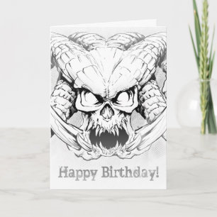 ドラゲノスデーモンスカルロード誕生日 カード