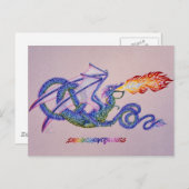 ドラコアーコプトリクスセルティス ポストカード (正面/裏面)