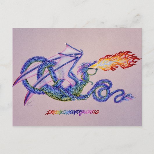 ドラコアーコプトリクスセルティス ポストカード (正面)