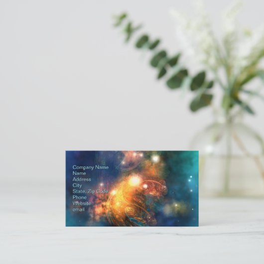 ドラコニア星雲 名刺 (スタンド正面)