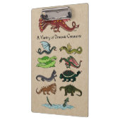 ドラコニックな様々な生き物 クリップボード (左)