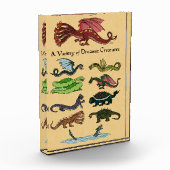 ドラコニックな様々な生き物 フォトブロック (左)