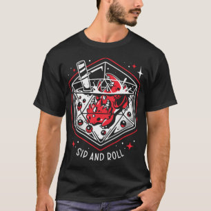 ドラコニックバブルティー – Dragon D20サイコロ Tシャツ