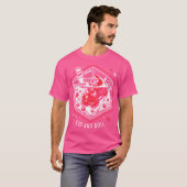 ドラコニックバブルティー – Dragon D20サイコロ Tシャツ (正面フル)