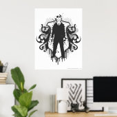 ドラコマルフォイダークアーツデザイン ポスター (ホームオフィス)