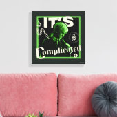 ドラコマルフォイ – "複雑だ" キャンバスプリント (インサイチュ (リビング))