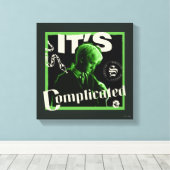 ドラコマルフォイ – "複雑だ" キャンバスプリント (インサイチュ (ウッドフロア))