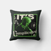 ドラコマルフォイ – "複雑だ" クッション (裏面)